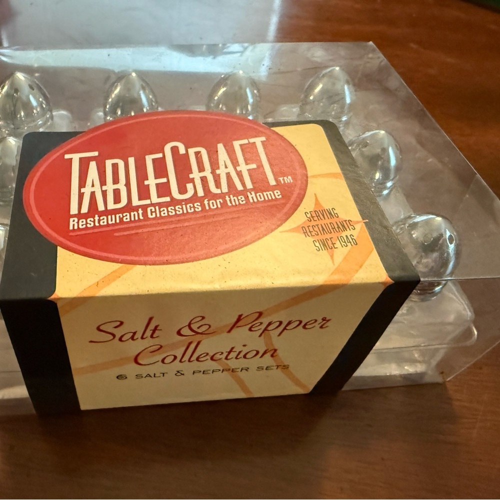 Salt & Pepper Collection - Clear